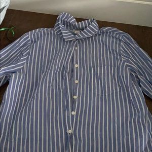 J. Crew tie front shirt